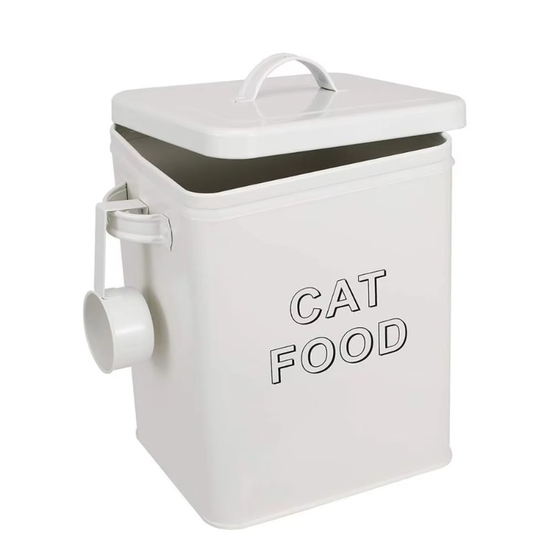 Food Storage With Scoop - Aufbewahrungsbehälter für Hundefutter und Leckerlis aus