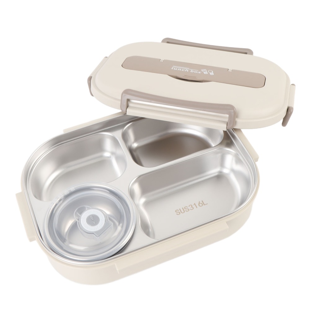 Food Storage Practices - Praktischer Lunch-Aufbewahrungsbehälter aus Edelstahl 316 mit