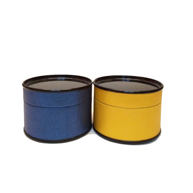 Food Storage Youtube - 30 Stück blau/gelbe Pappdosen, Papierbehälter für