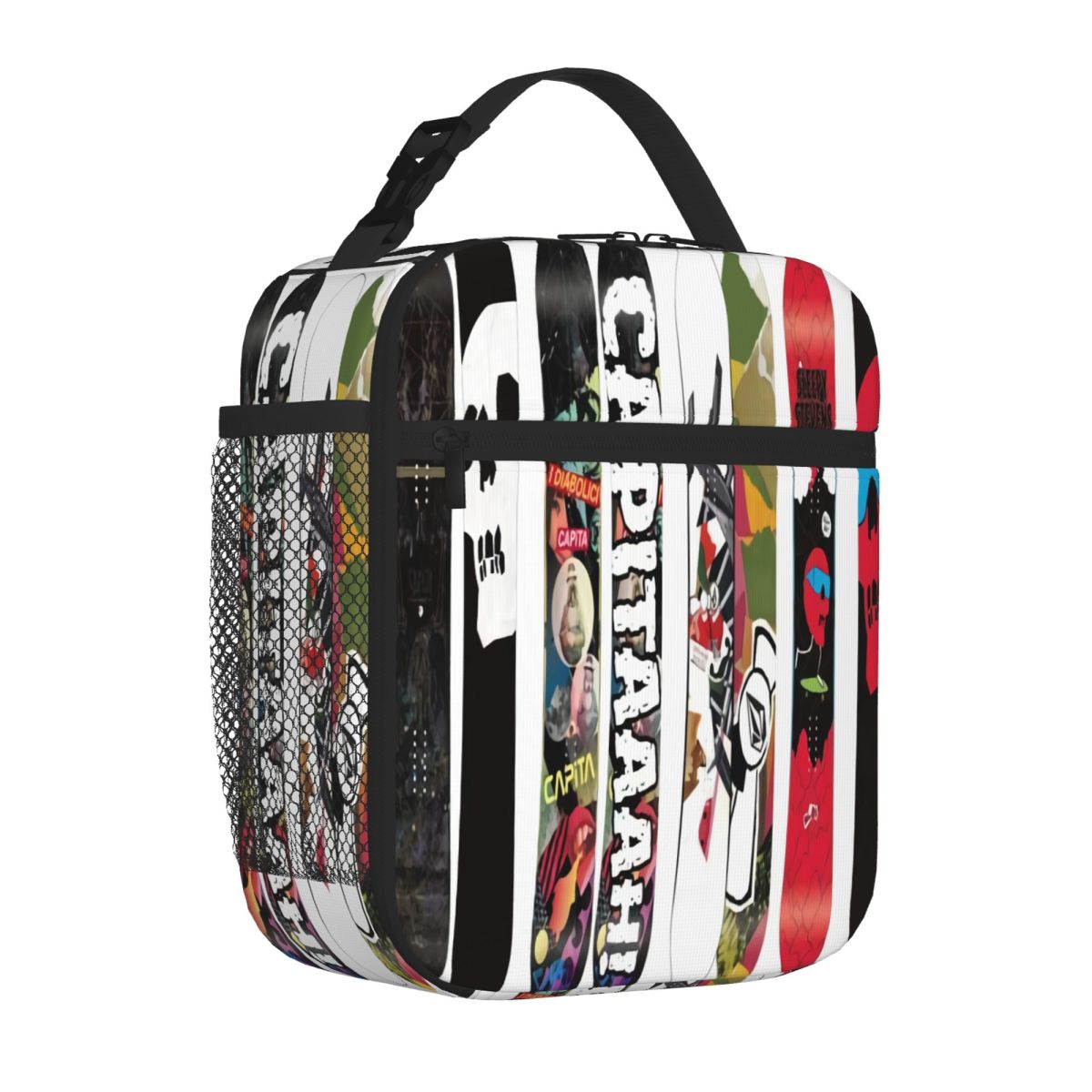 Food Storage Brands - Bestseller Snowboard-Marken Patchwork Lunch-Tasche für Büro,