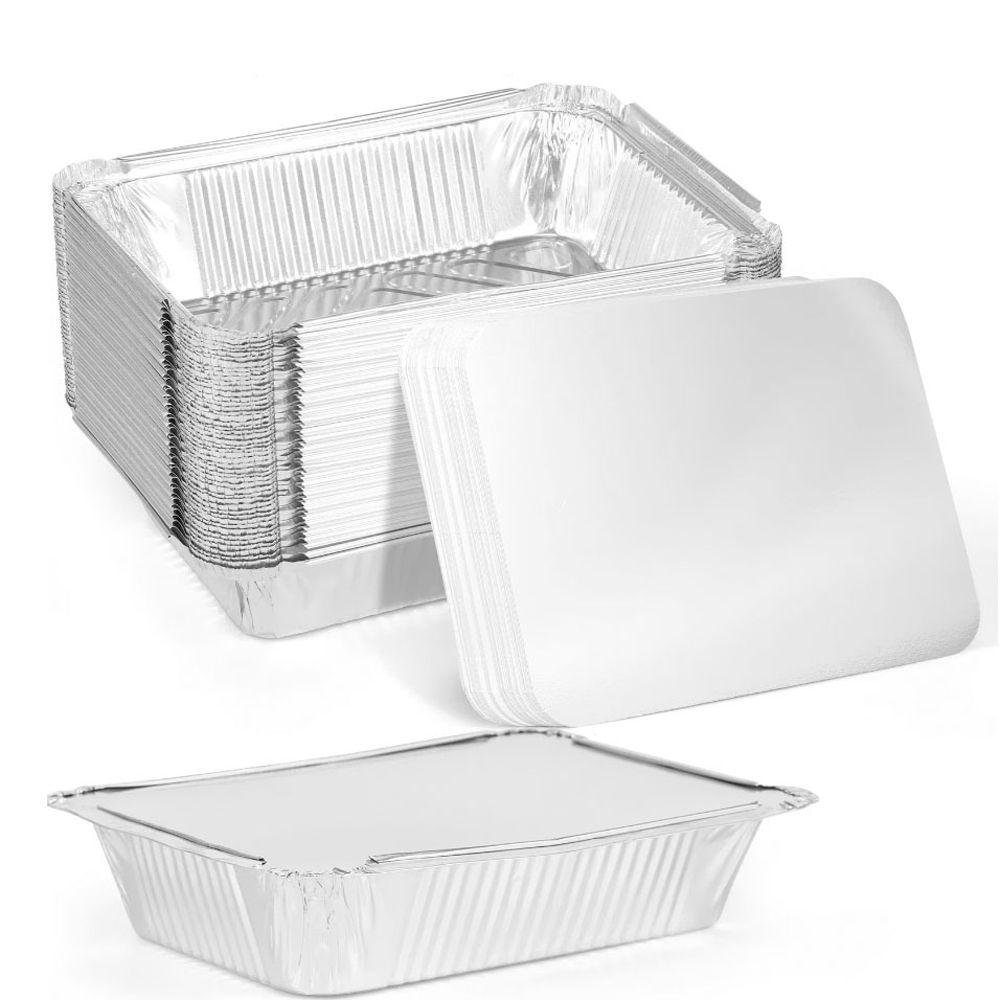 Food Storage Aluminum - 10PCS Neue Mit Deckel Aluminium Folie