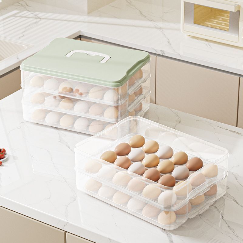 Food Storage In The Kitchen - Eier-Aufbewahrungsbox für den Kühlschrank, lebensmittelecht, Frischhaltebox,