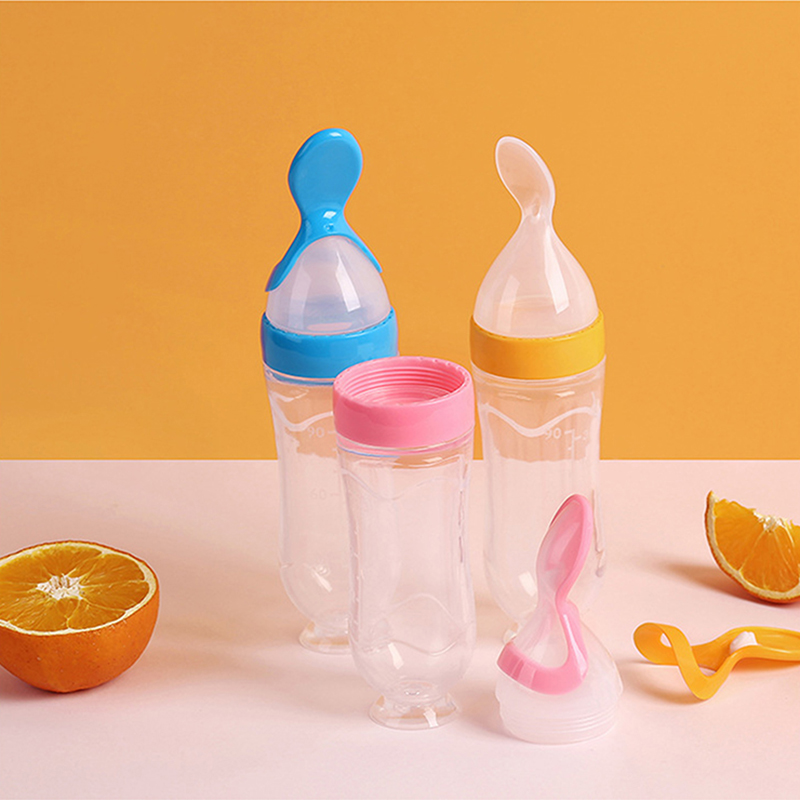 Food Storage Drums - Quetschen Fütterung Flasche Silikon Neugeborenen Baby