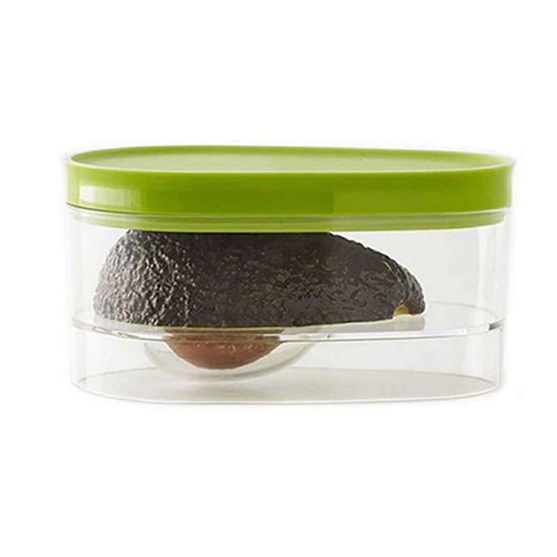 Food Storage Container - Avocado-Aufbewahrungsbox für Lebensmittel, platzsparender Obstbehälter aus