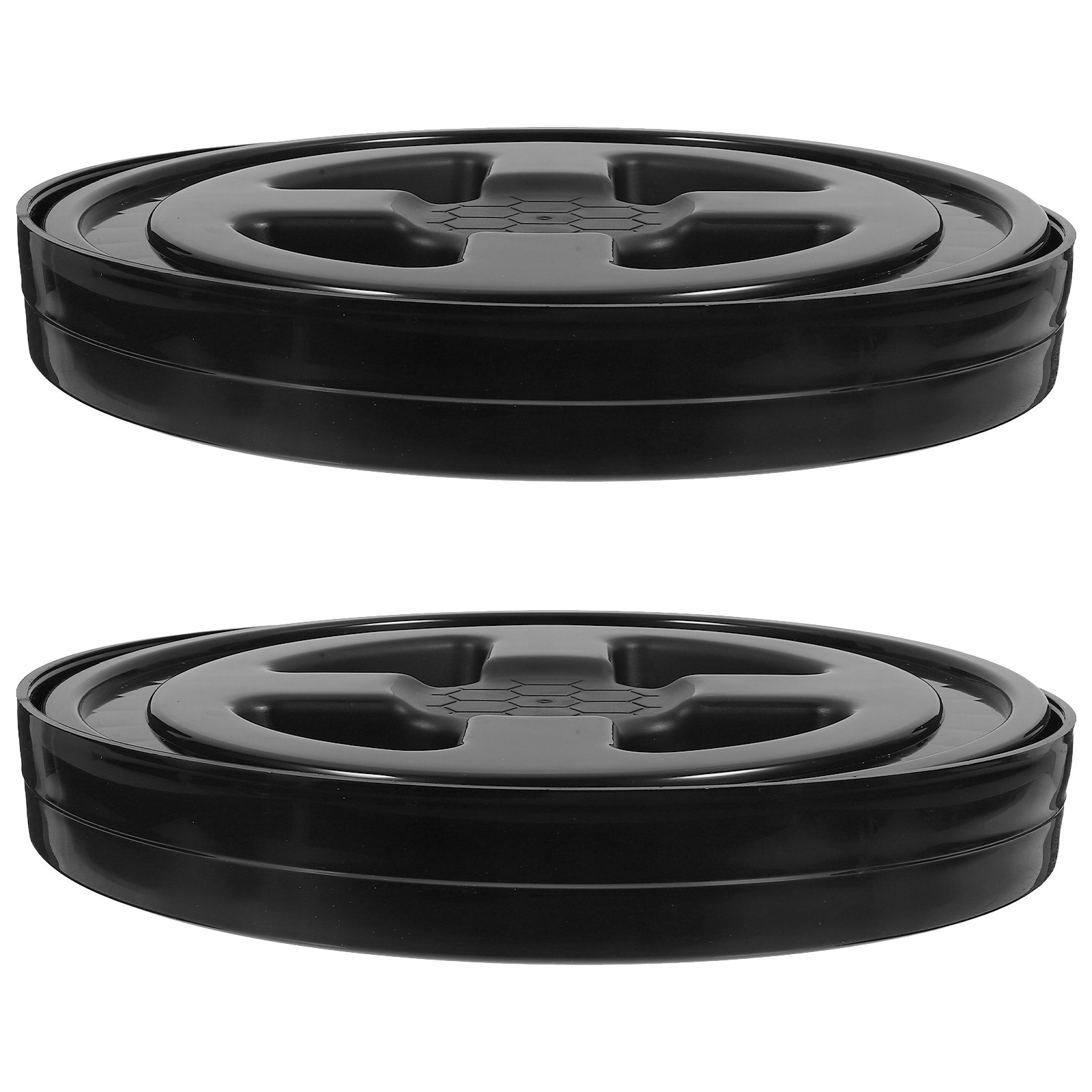 Lock And Lock Food Storage - 2 Stück Verschlussdeckel für Eimer, Luftdichte