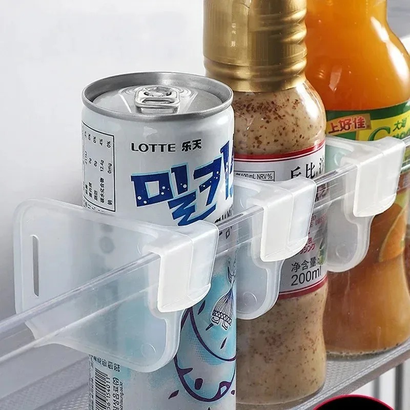 Food Storage Refrigerator - Kühlschrank-Trennwand Seitentür-Organizer Verstellbarer Trennclip für Lebensmittelaufbewahrung