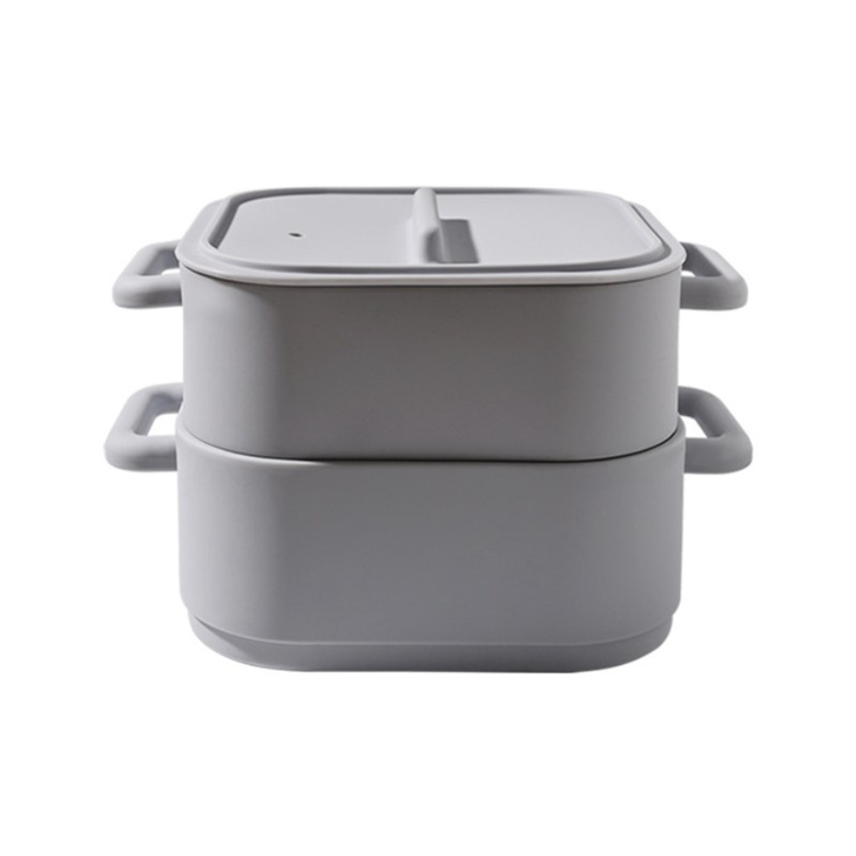 Food Storage Brands - YAFEX 2 Stücke Silikon Mikrowelle Dampfer