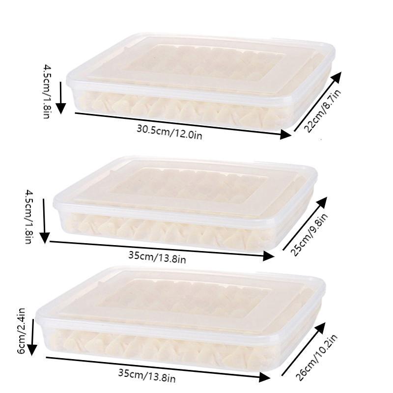 Food Storage Refrigerator - Transparente Aufbewahrungsbox für Kühlschrank, Organizer für