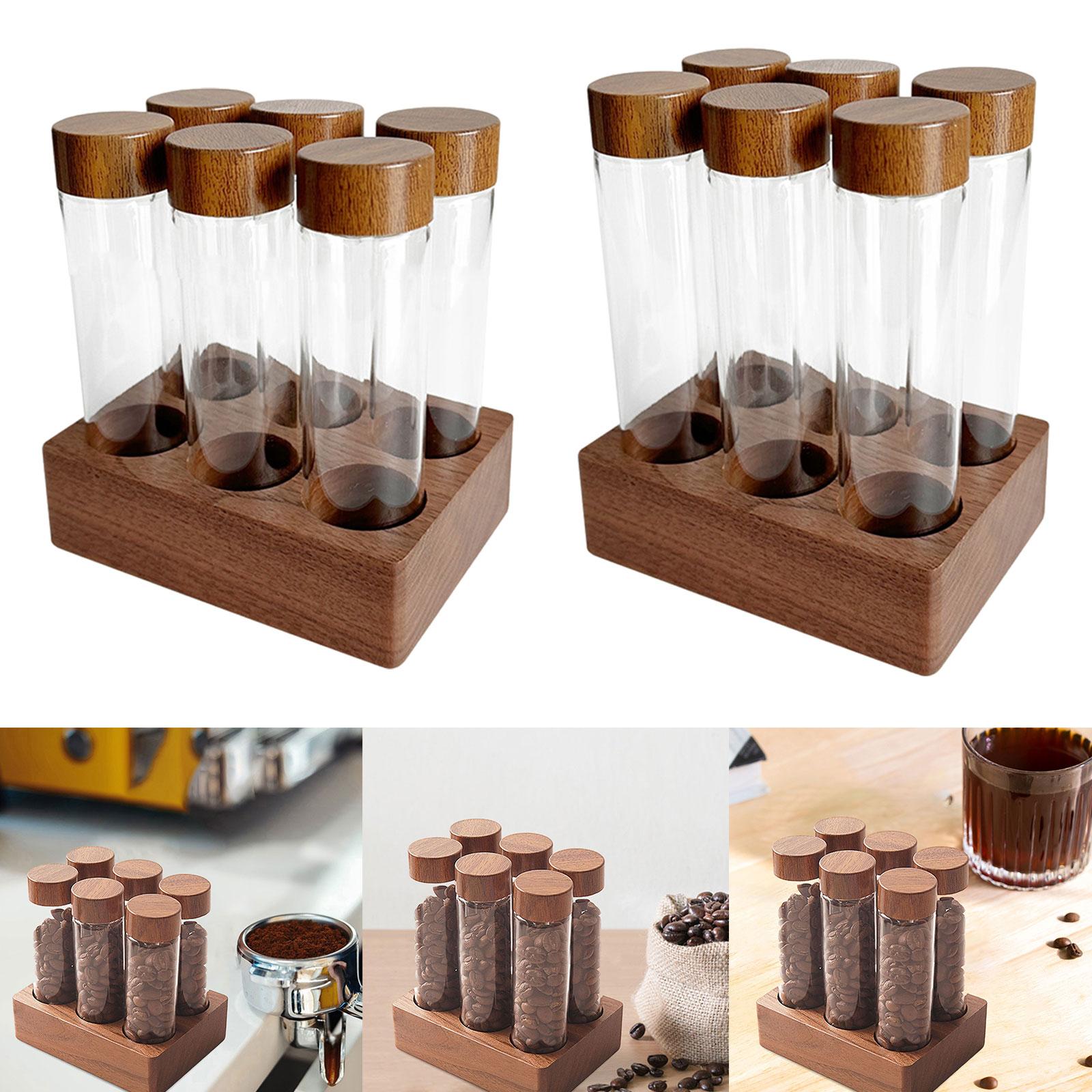Food Storage Youtube - Kaffeebohnen-Aufbewahrungsbehälter Espresso-Bohnen-Aufbewahrungsset Süßigkeiten-Aufbewahrung Kaffeebohnen-Vorratsdosen für Vorratskammer