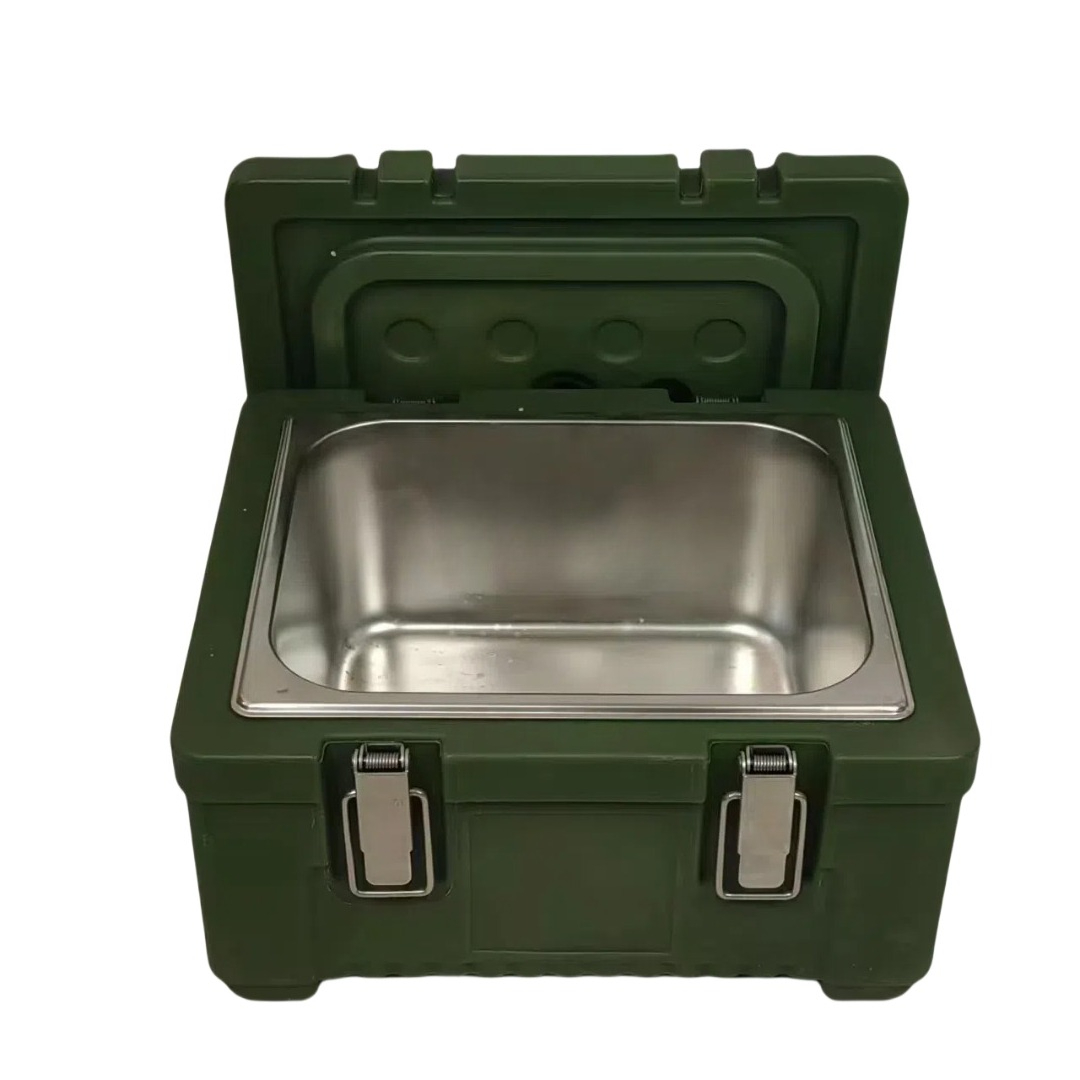 Food Storage Hot Box - Großvolumiger Edelstahl-Isolierbehälter Kühlbox für heißen Milchtee