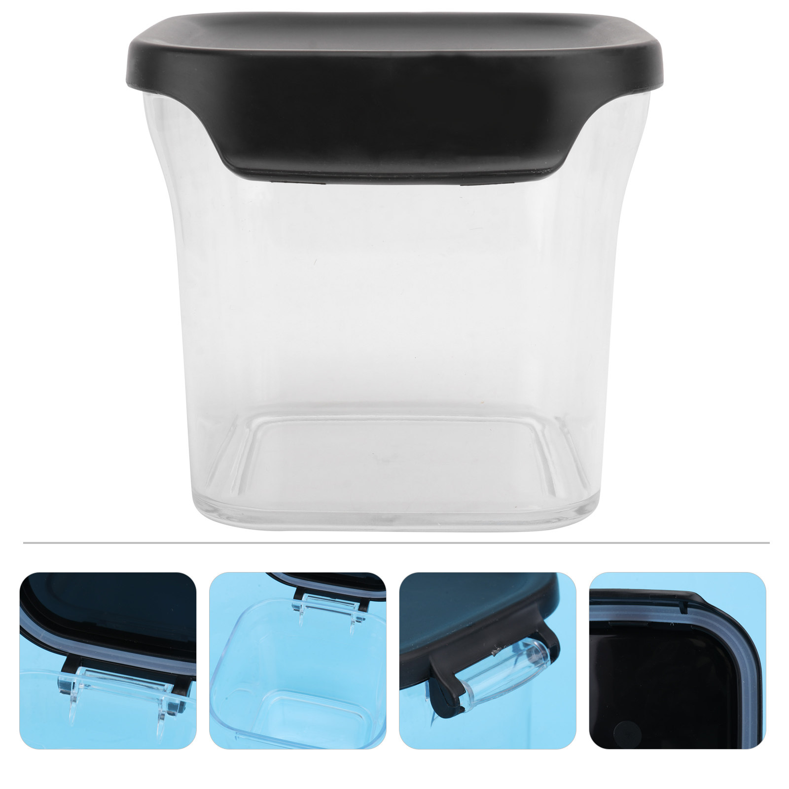 Food Storage Refrigerator - 630-ml-Lebensmittelbehälter aus transparentem, luftdichtem Material für