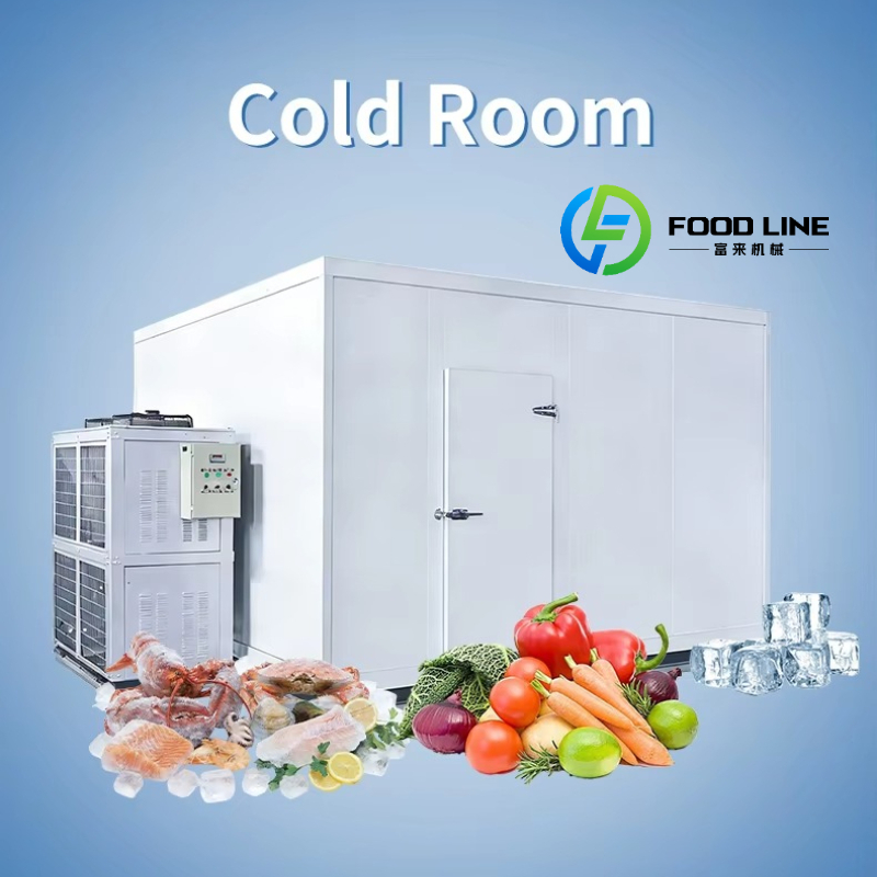 Food Storage And Safety - Kundenspezifischer, lebensmittelechter Kühlraum, hygienisch, leicht zu