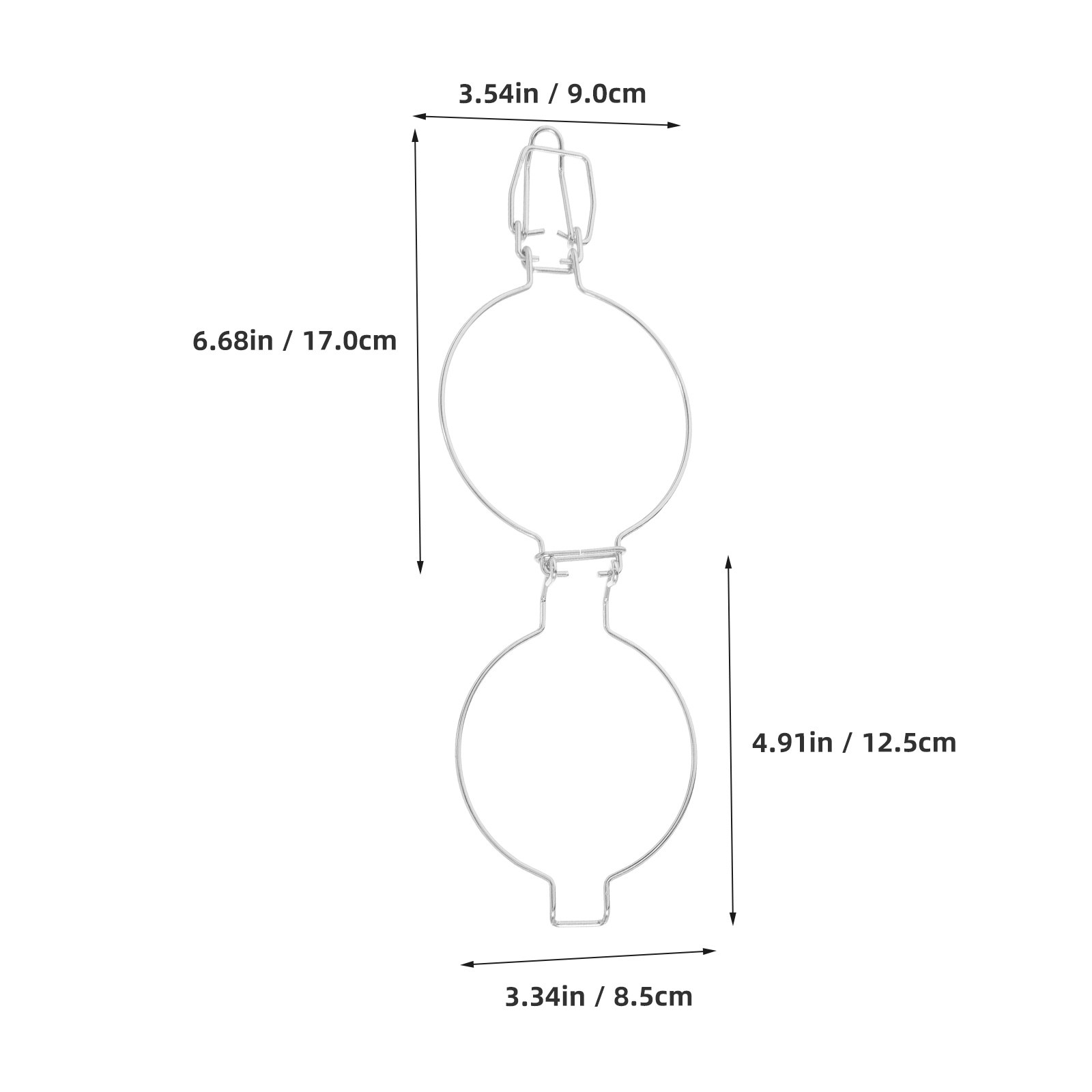6 Stück Edelstahl-Schnappversc – Food Storage Jar Glass Bewertung und Preis