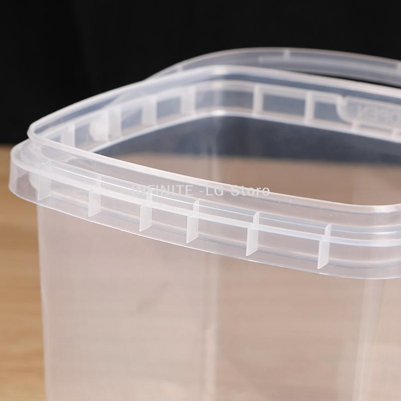 10 Stück Kunststoff-Eimer mit  – Food Storage Container Bewertung und Preis