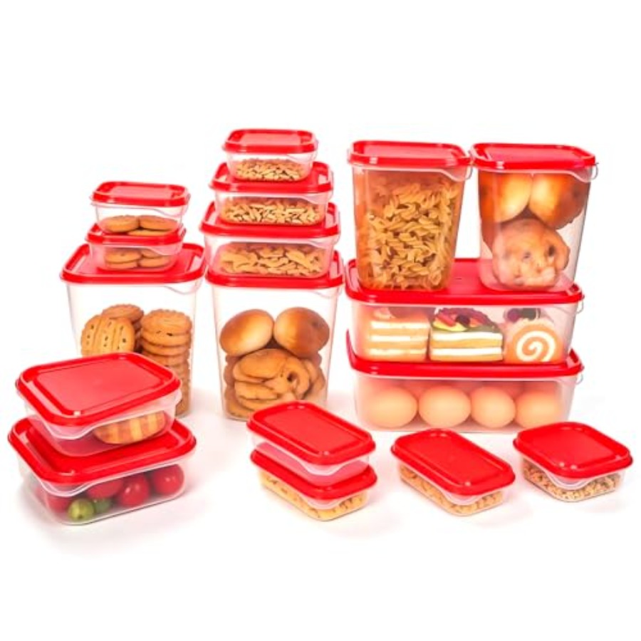 17-teiliges Kunststoff-Lebensm – Food Storage Meal Prep Bewertung und Preis