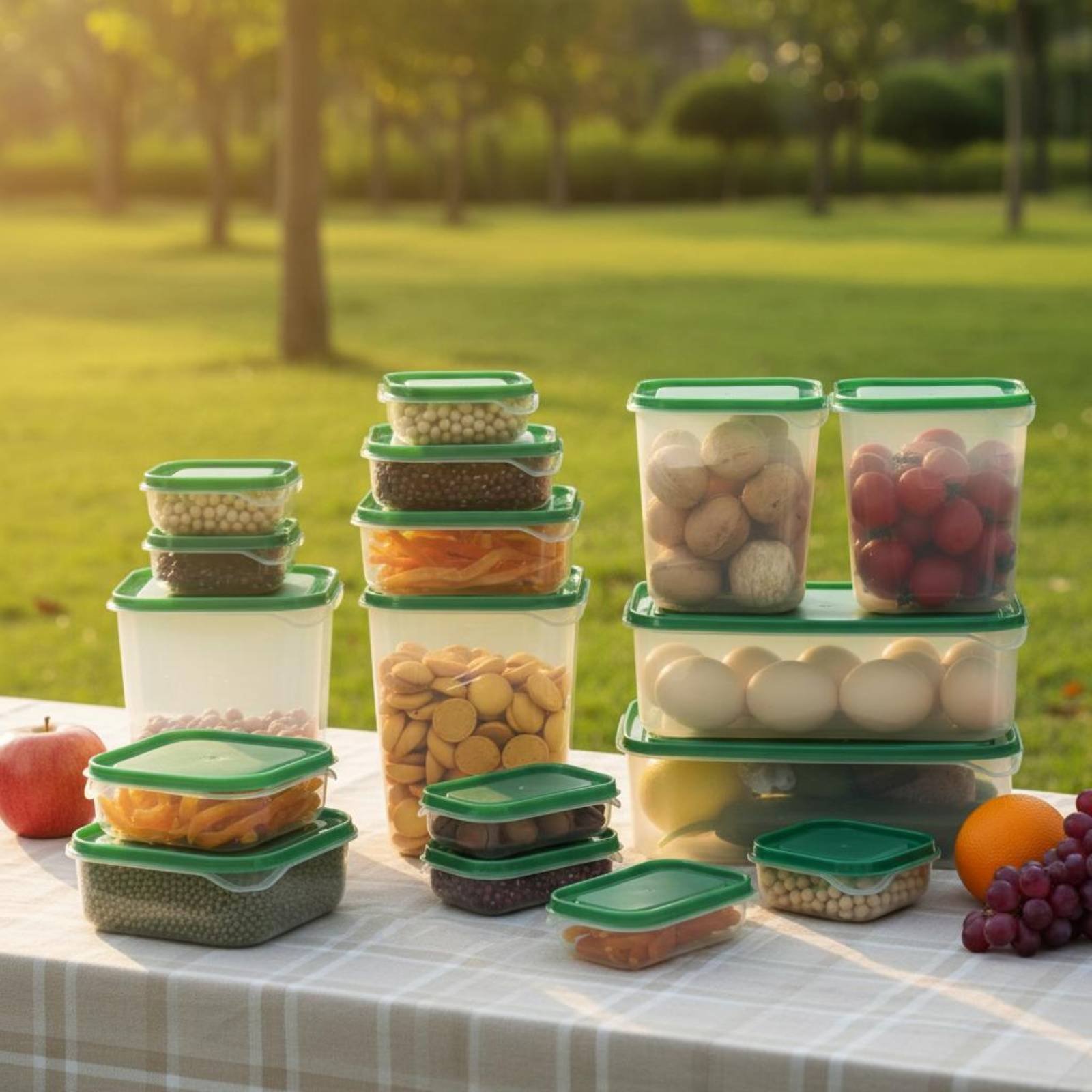 17-teiliges Kühlschrank-Aufbew – Food Storage Refrigerator Bewertung und Preis