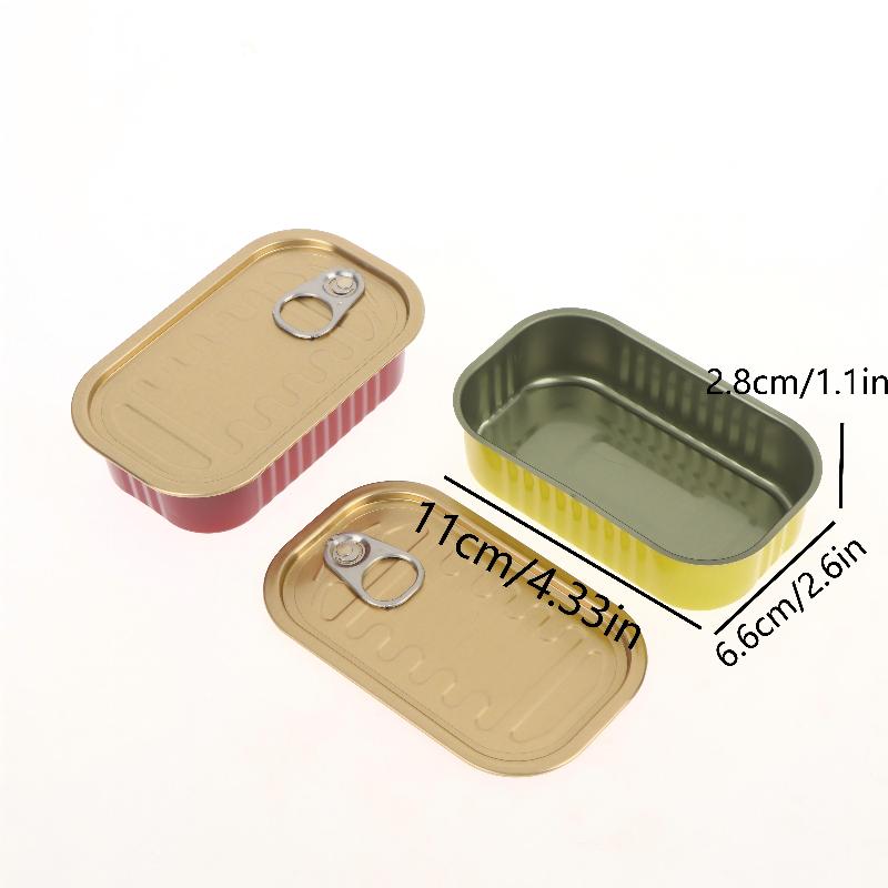 2 Stück rechteckige leere Mini – Food Storage Aluminum Bewertung und Preis