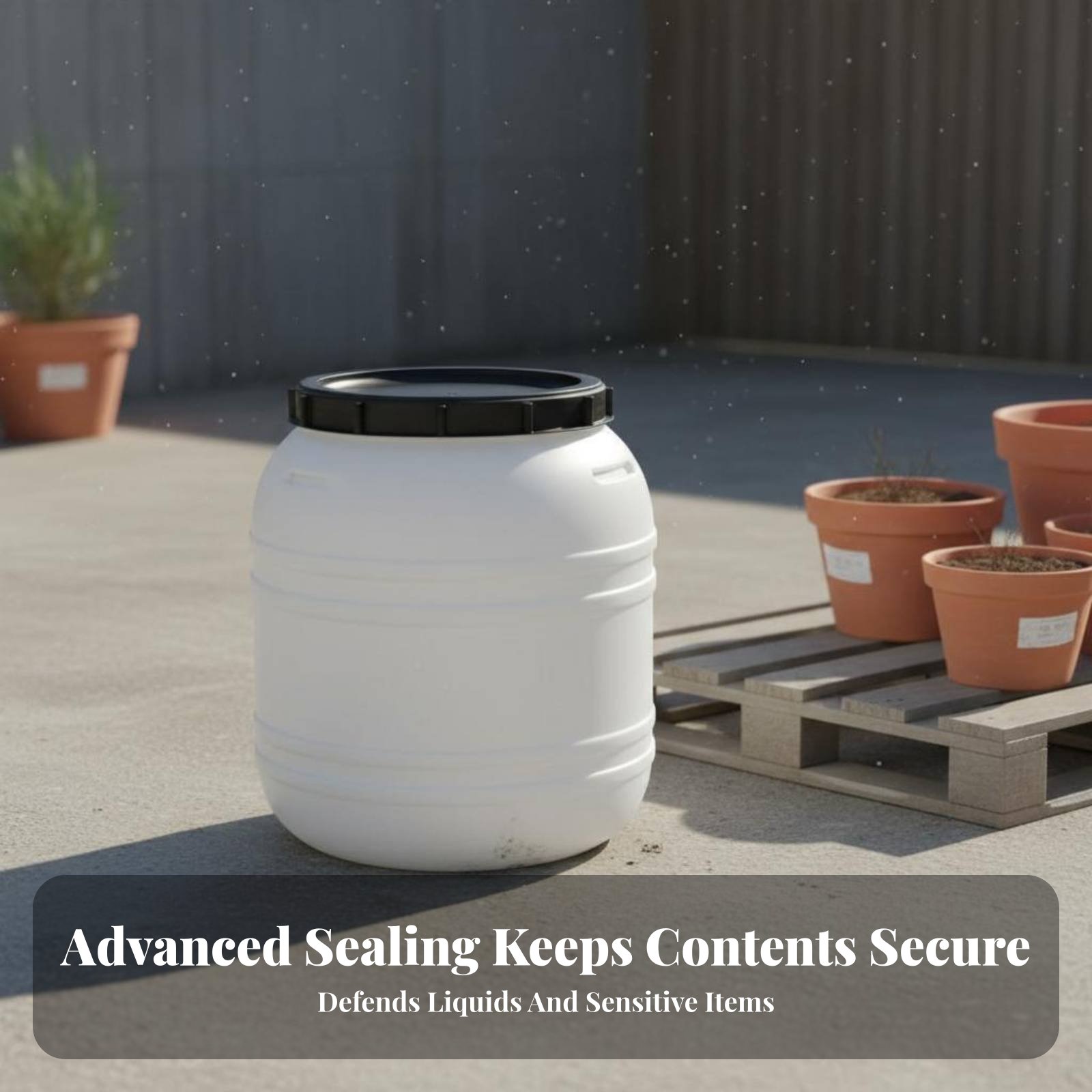 Lebensmittelechter Kunststoffb – Food Storage Drums Bewertung und Preis