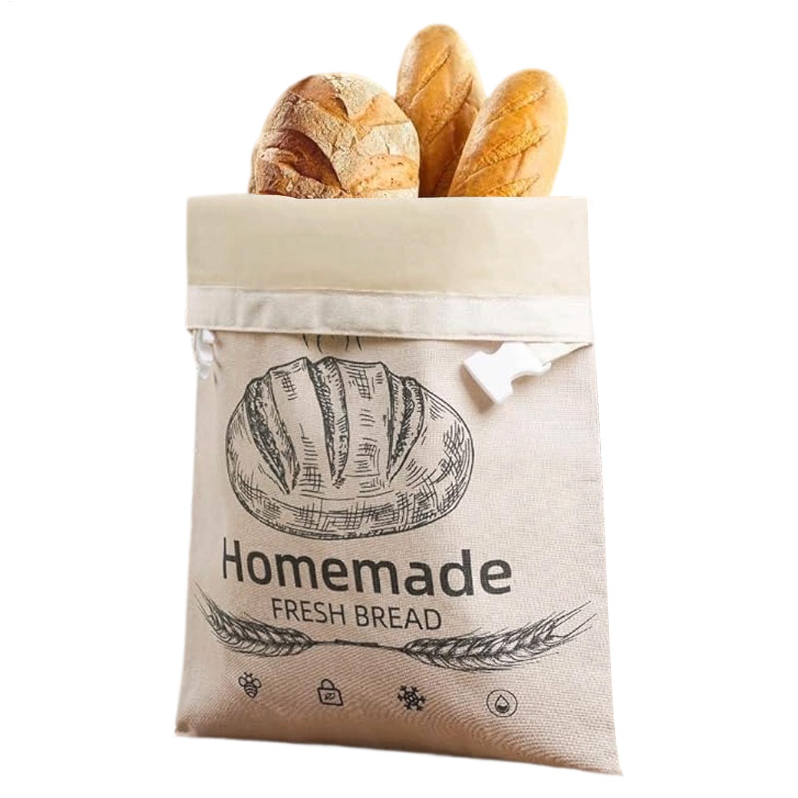 Leinen-Brotbeutel, wiederverwe – Food Storage Bags Reusable Bewertung und Preis