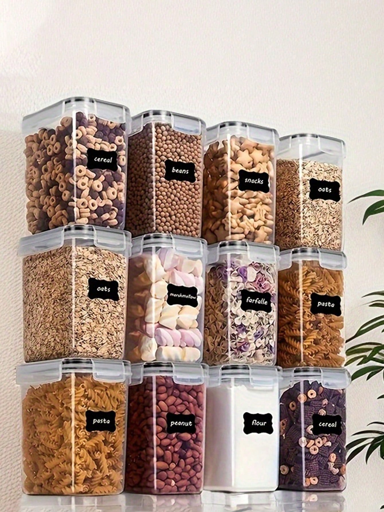 48 Stück luftdichte Lebensmitt – Lock And Lock Food Storage Bewertung und Preis