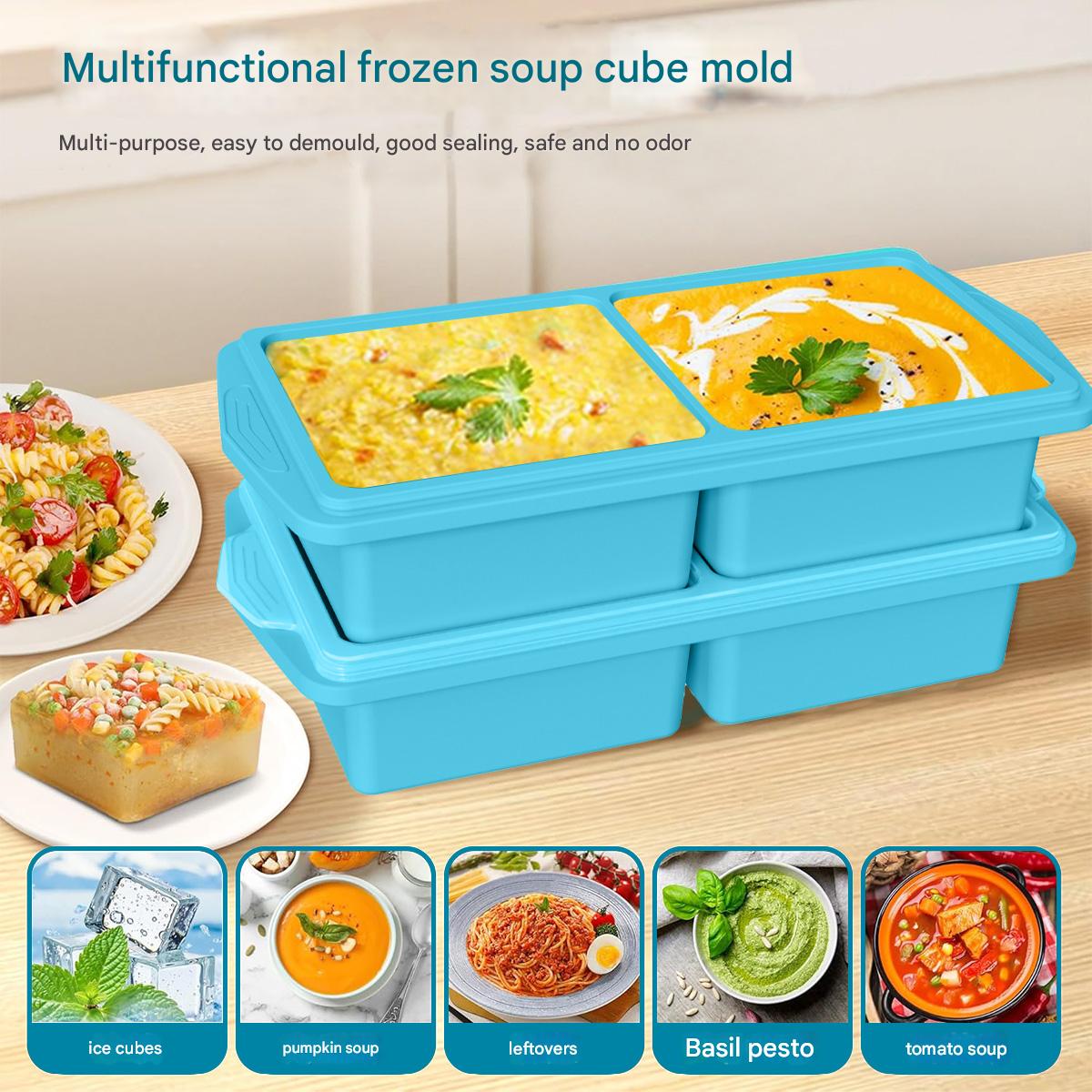 Große Silikon-Eiswürfelform mi – Xl Food Storage Containers With Lids Bewertung und Preis