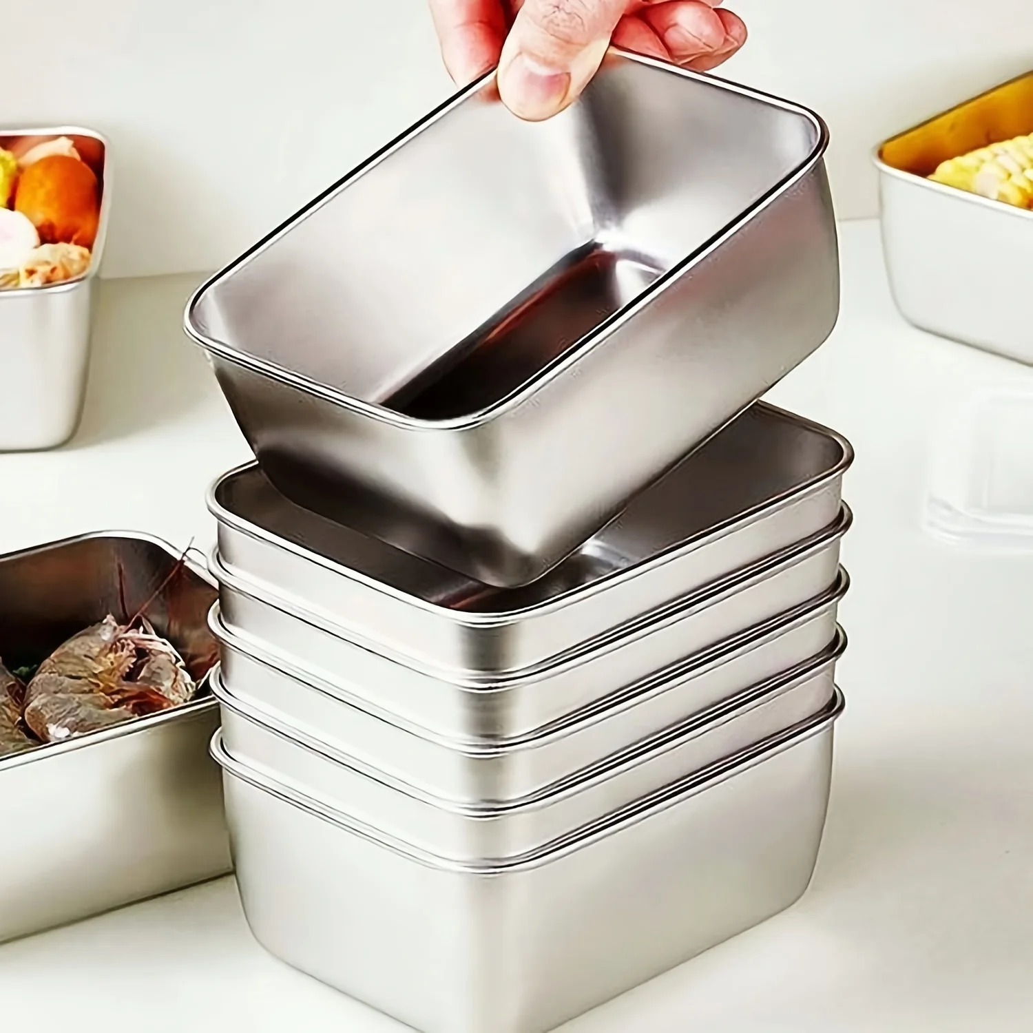 Edelstahl-Lebensmittelbehälter – Food Storage Aluminum Bewertung und Preis