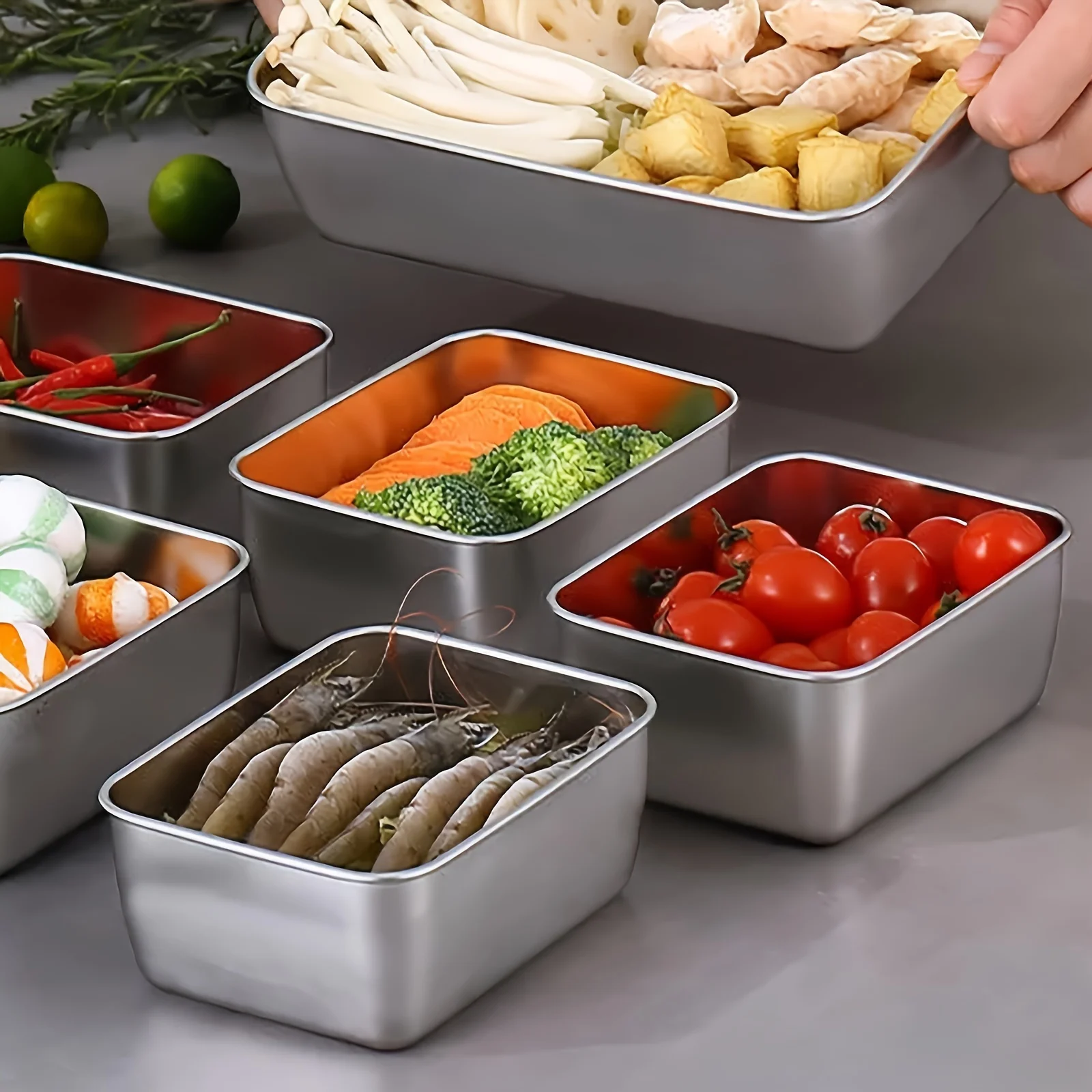 Edelstahl-Lebensmittelbehälter – Food Storage Aluminum Bewertung und Preis
