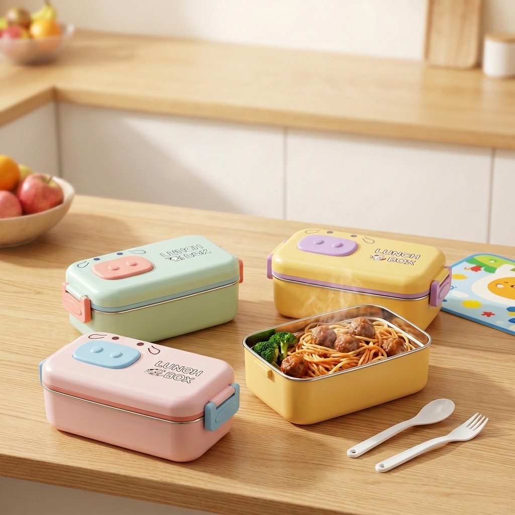 304 Edelstahl Bento-Box Auslau – Food Storage Quart Bewertung und Preis