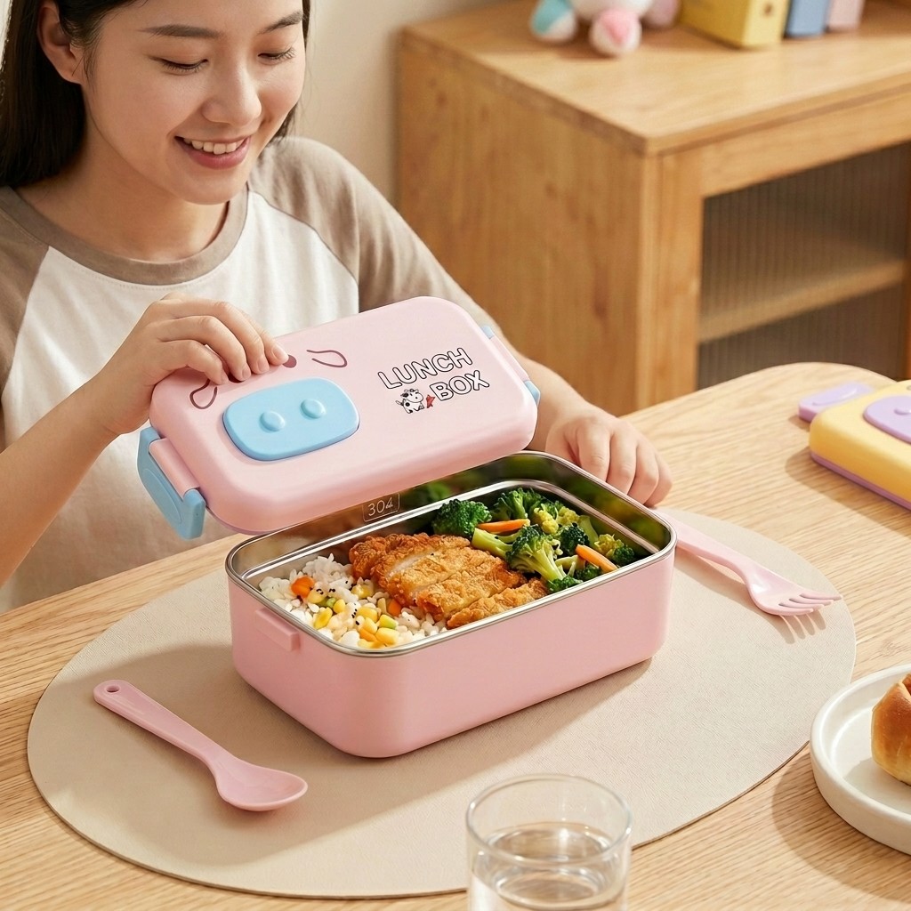 304 Edelstahl Bento-Box Auslau – Food Storage Quart Bewertung und Preis