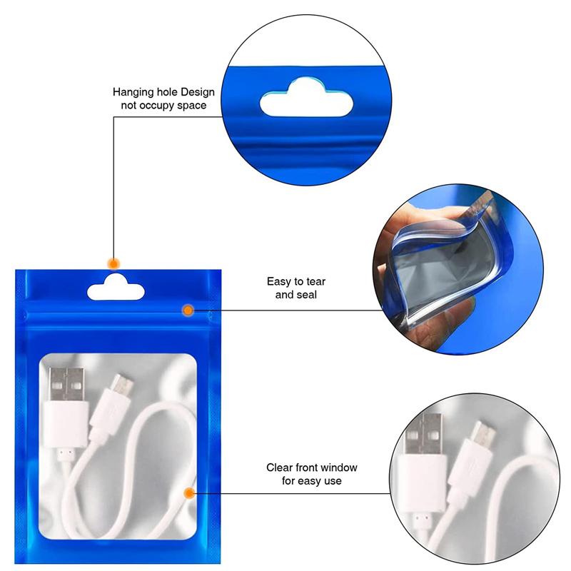 1000 Stück blaue Mylar-Beutel, – Food Storage Mylar Bags Bewertung und Preis