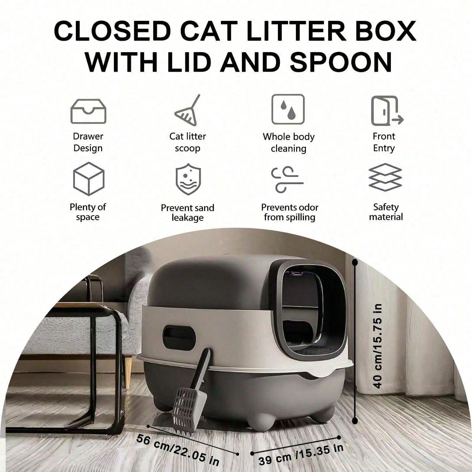 Faltbare Katzentoilette für Zu – Food Storage With Scoop Bewertung und Preis