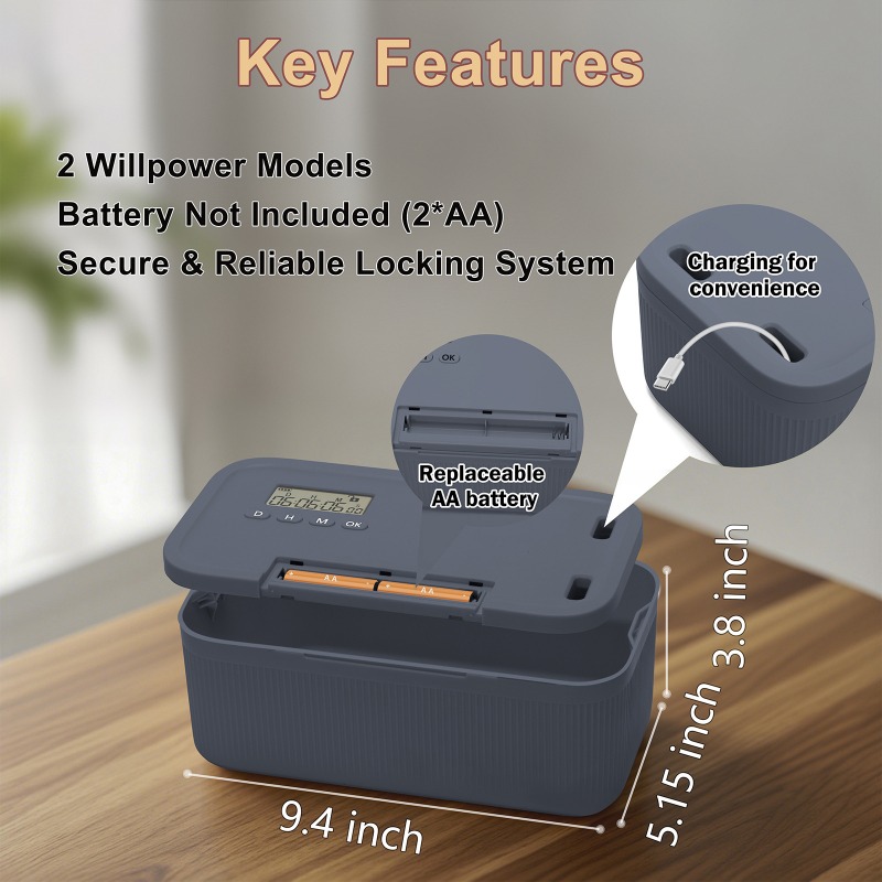 Schließfach mit Timer, Telefon – Food Storage And Safety Bewertung und Preis