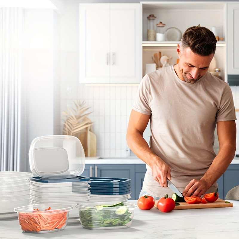 Ein Set aus 6 transparenten, s – Food Storage Jar Set Bewertung und Preis