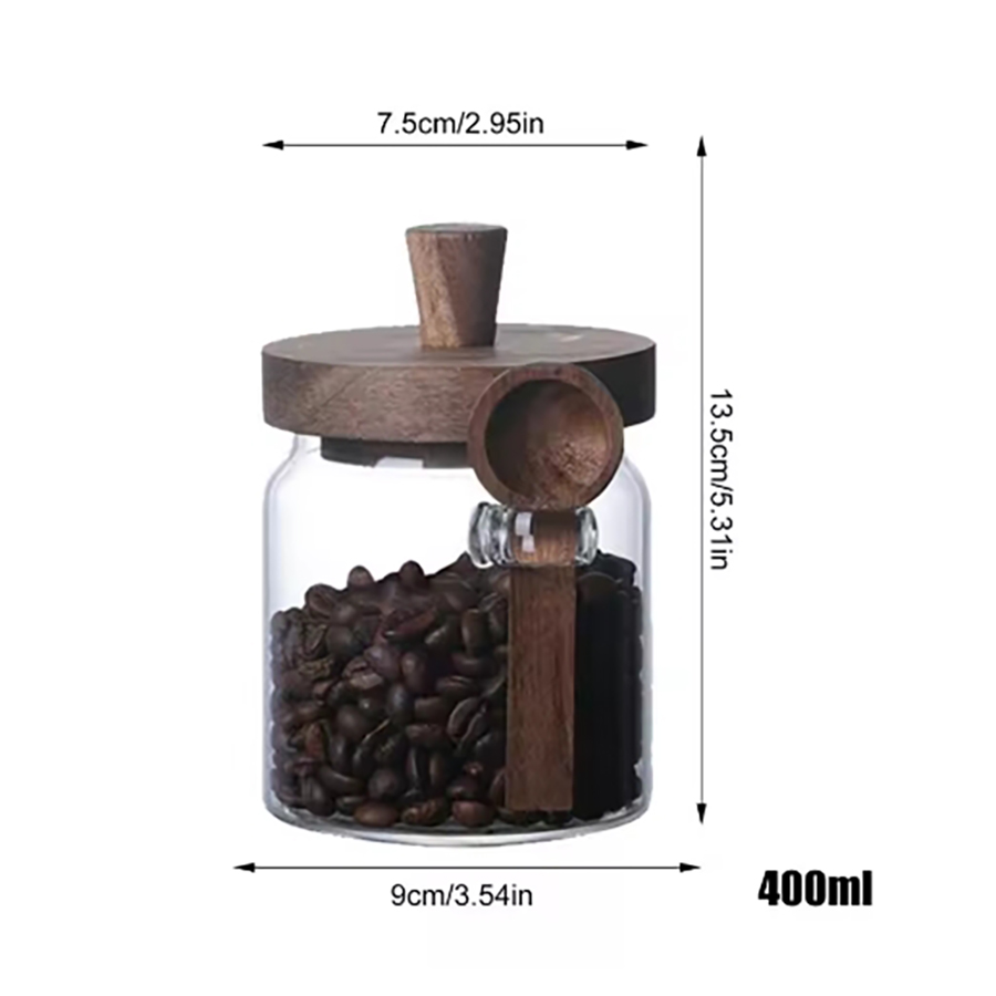 Lebensmittelaufbewahrungsbehäl – Food Storage Jars With Wooden Lids Bewertung und Preis