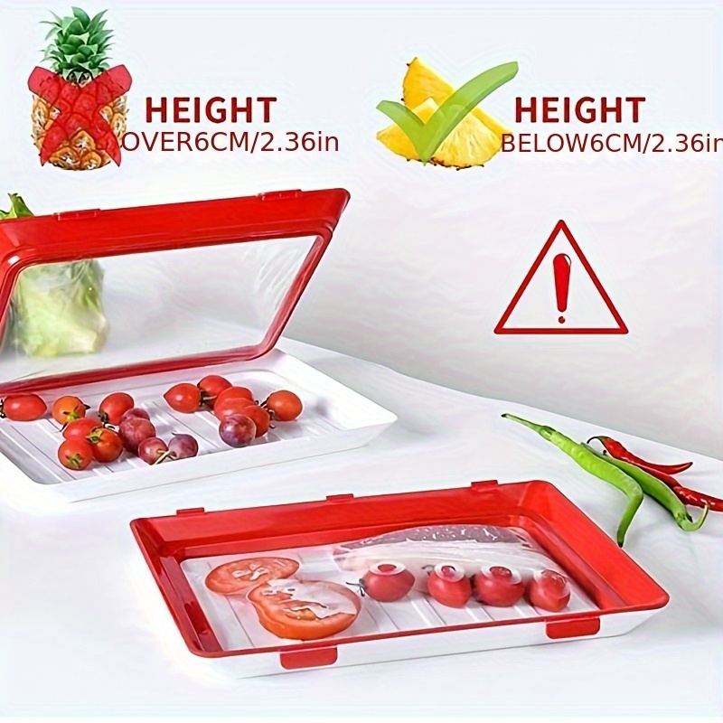 Lebensmittelkonserviertablett, – Food Storage And Safety Bewertung und Preis