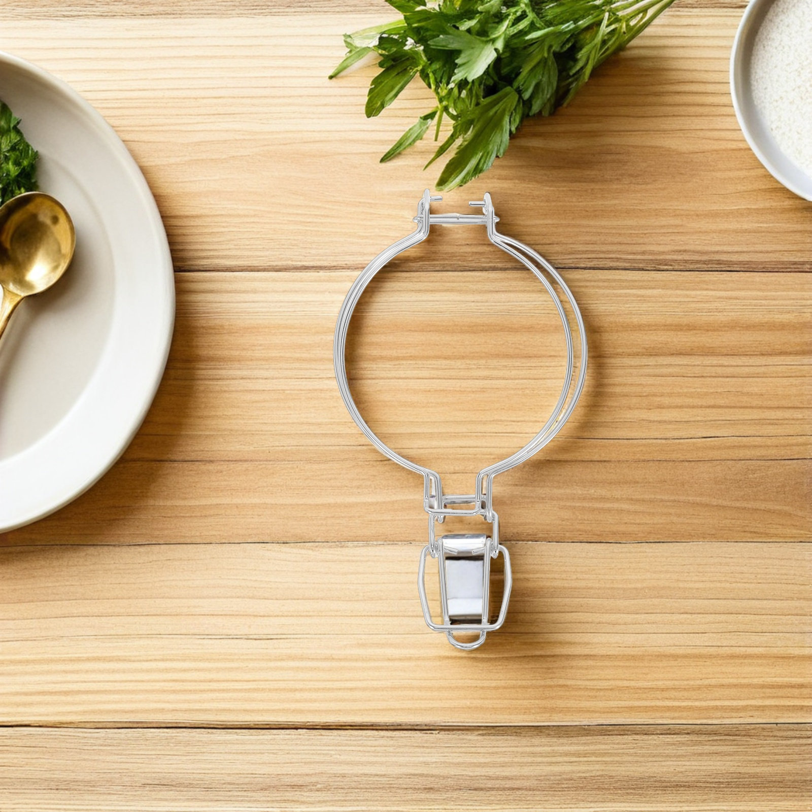 6 Stück Edelstahl-Verschlusssc – Lock And Lock Food Storage Bewertung und Preis