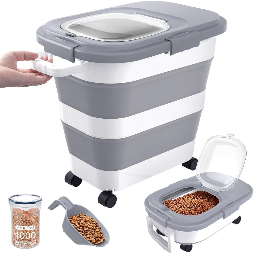 Luftdichter Hundefutter-Aufbew – Food Storage With Scoop Bewertung und Preis