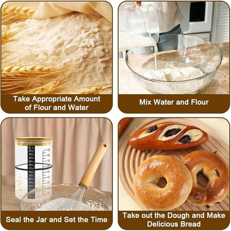 Sauerteig Starter Jar Kit Saue – Food Storage Jar Glass Bewertung und Preis