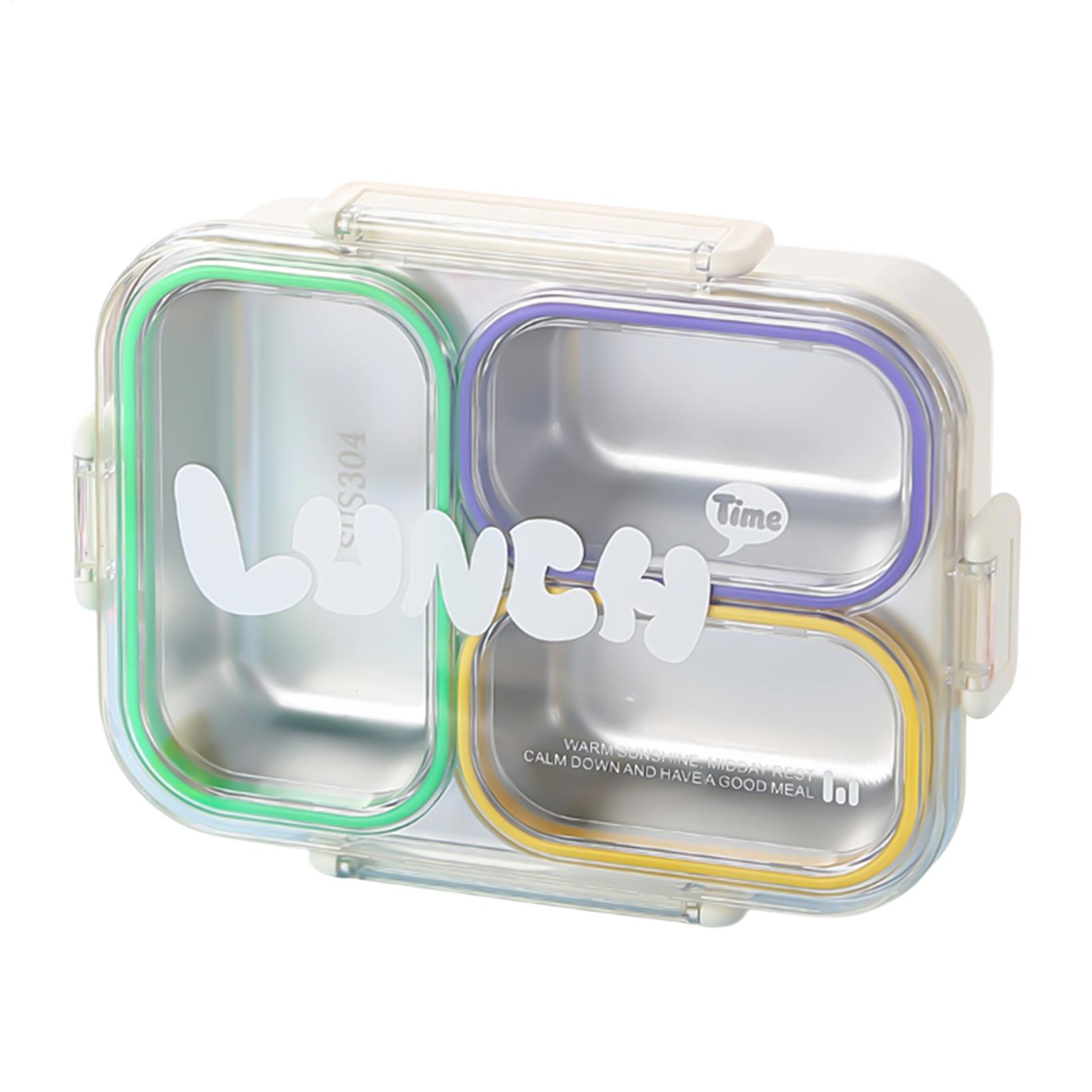 Edelstahl-Lunchbox, geteilt, a – Food Storage Quart Bewertung und Preis