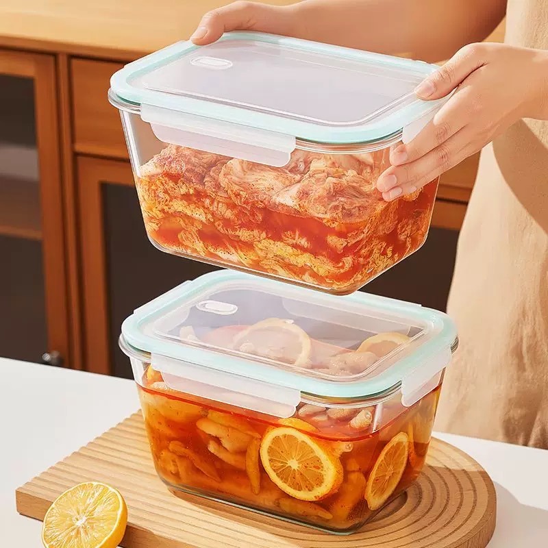 Großer Glas-Lebensmittelbehält – Food Storage Meal Prep Bewertung und Preis