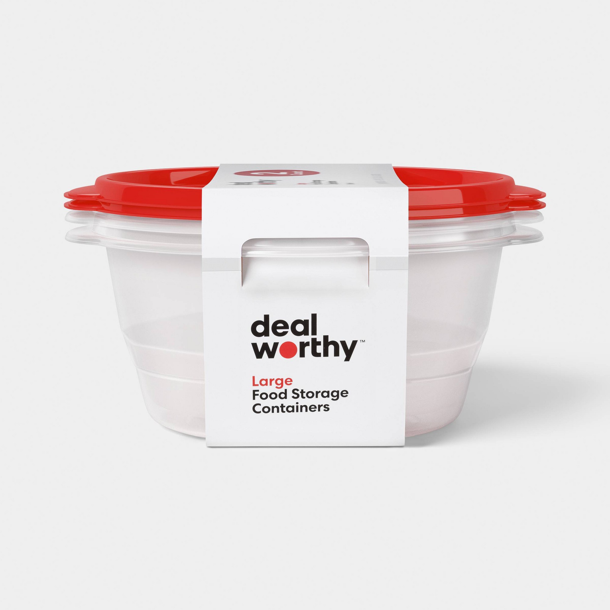 2ct große runde Lebensmittelbe – Food Storage Meal Prep Bewertung und Preis