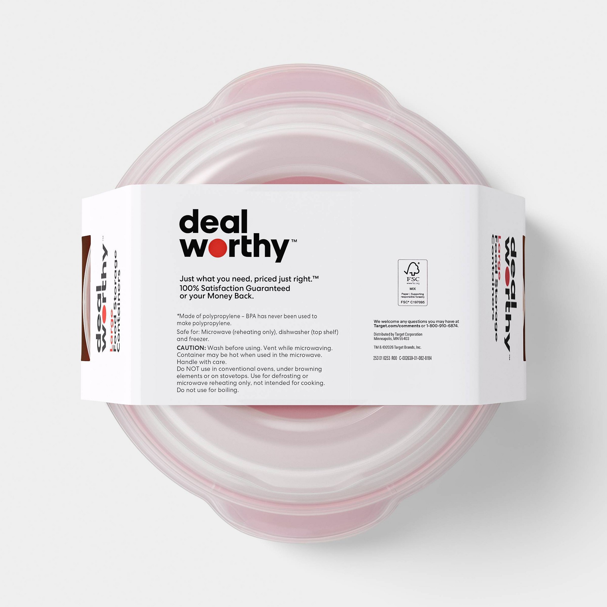 2ct große runde Lebensmittelbe – Food Storage Meal Prep Bewertung und Preis
