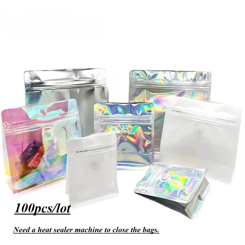 100 Stück Rosa Regenbogen-Lase – Food Storage Mylar Bags Bewertung und Preis
