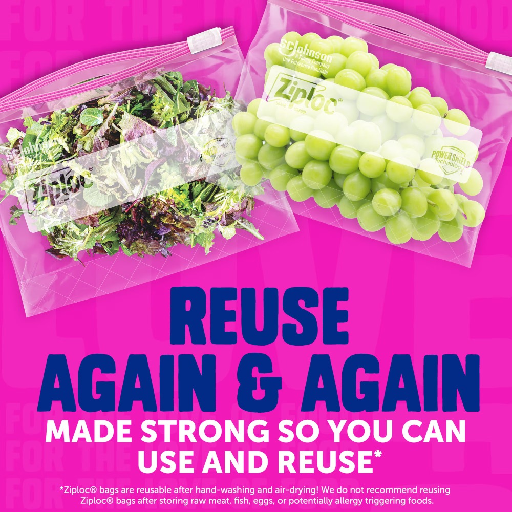 Ziploc ®   Marken-Lebensmittel – Food Storage Brands Bewertung und Preis