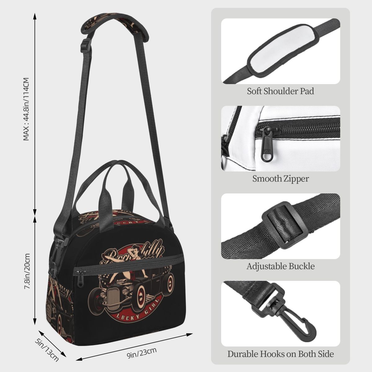 Rockabilly Hot Rod Pin Up Isol – Food Storage Hot Box Bewertung und Preis