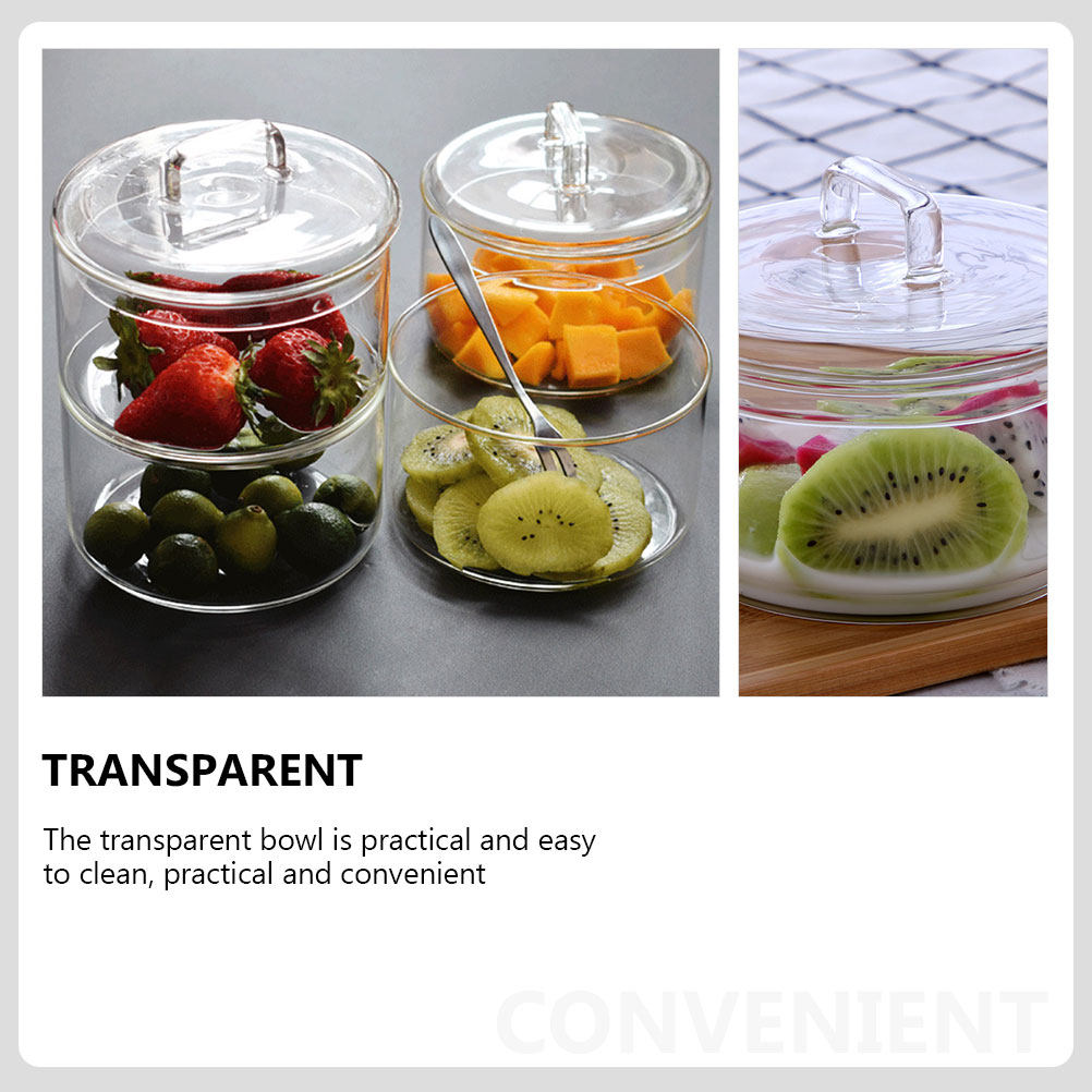 1 Set Transparente Glas-Aufbew – Food Storage Jar Glass Bewertung und Preis