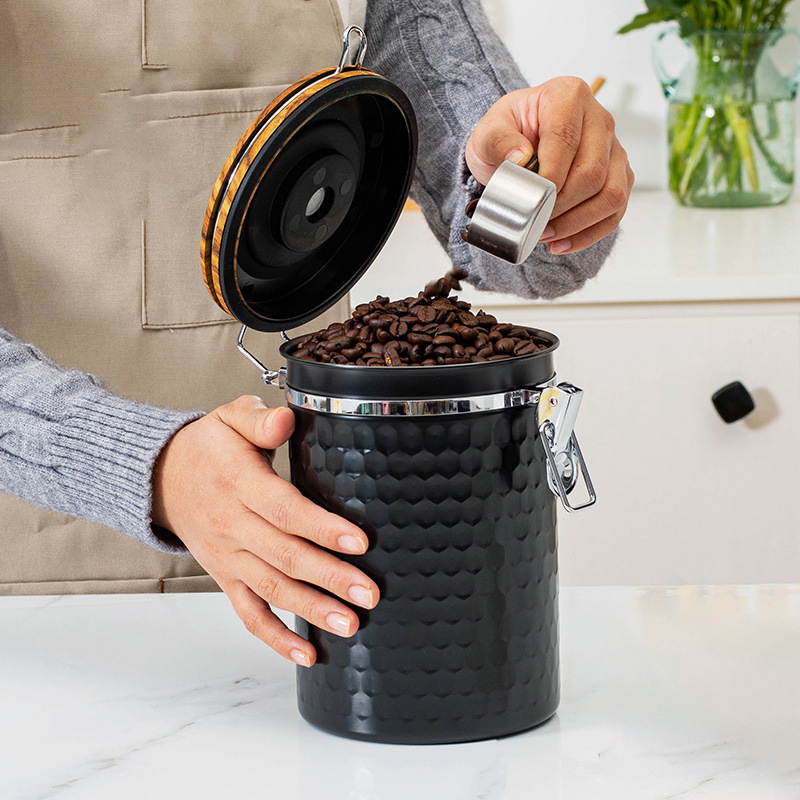 Küche Edelstahl Kaffeekanister – Food Storage With Scoop Bewertung und Preis