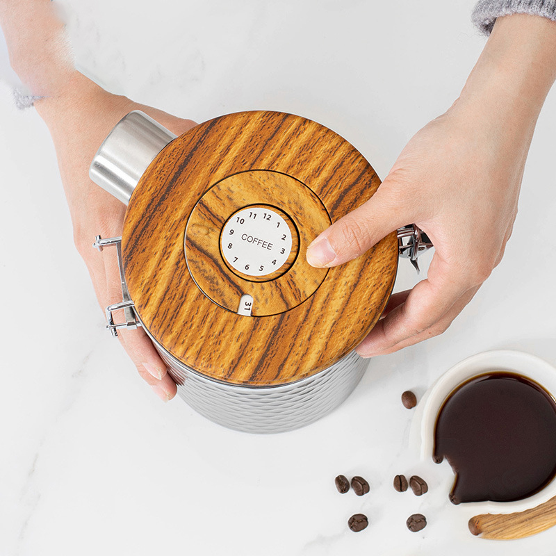 Küche Edelstahl Kaffeekanister – Food Storage With Scoop Bewertung und Preis