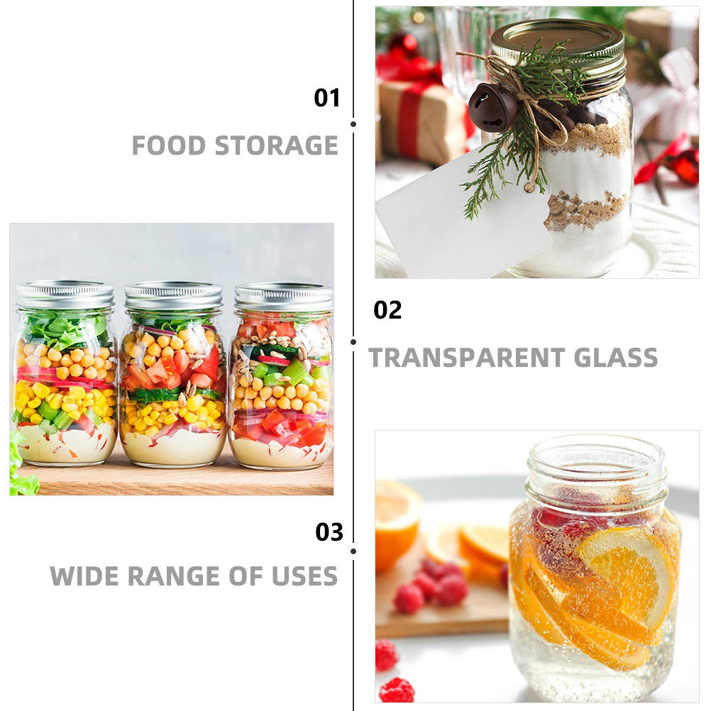 6 Stück Transparente Runde Gla – Food Storage Airtight Bewertung und Preis