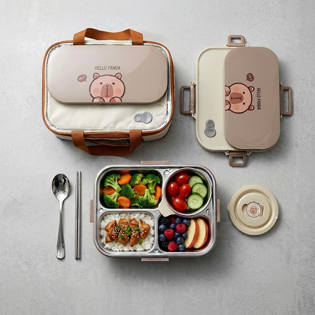 304 Edelstahl Bento Lunchbox-S – Food Storage Jar Set Bewertung und Preis
